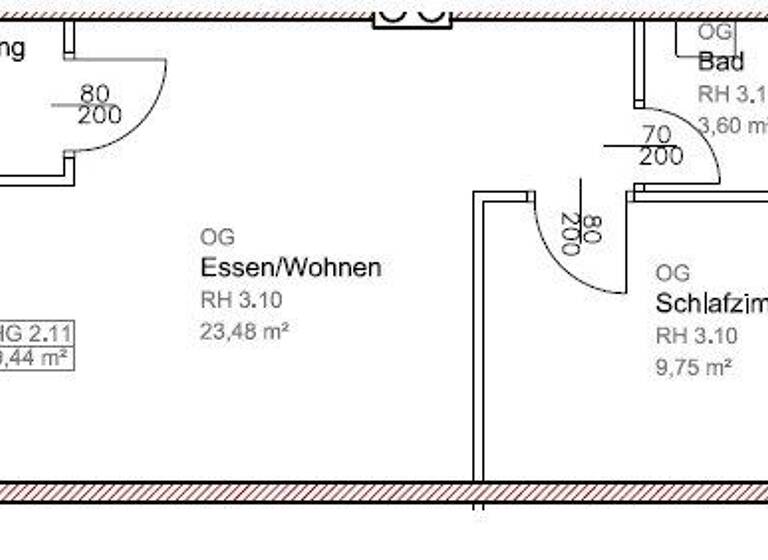 Wohnung zum Kauf 129.700 € 2 Zimmer 39,4 m² 1. Geschoss Wetzelsdorf Graz,15.Bez.:Wetzelsdorf 8053