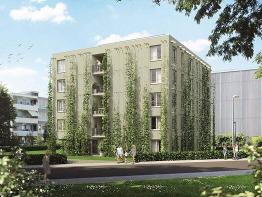 Wohnung zur Miete nur mit Wohnberechtigungsschein 407 € 2 Zimmer 50,3 m² 3. Geschoss frei ab 16.03.2026 Balthasar-Neumann-Str. 49 Freiberg Stuttgart 70437