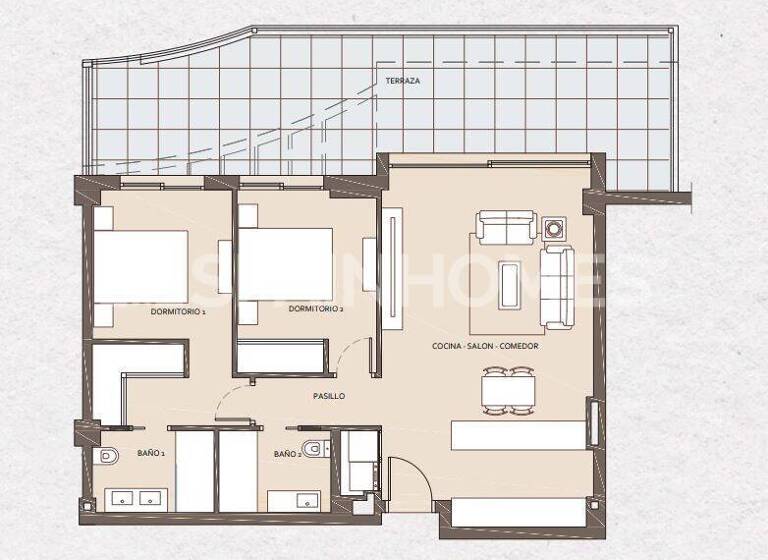 Penthouse zum Kauf 1.040.000 € 3 Zimmer 76 m² EG Málaga 29630