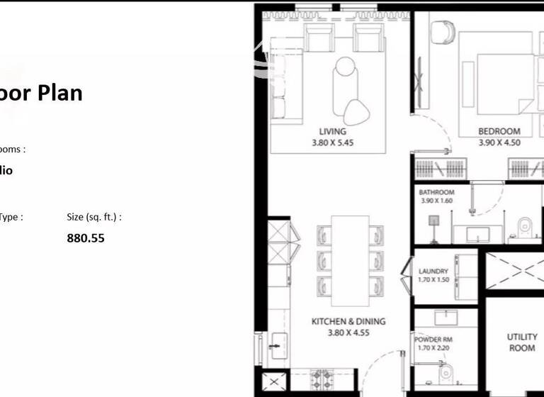 Studio zum Kauf provisionsfrei 190.000 € 1 Zimmer 70 m² City of Arabia
