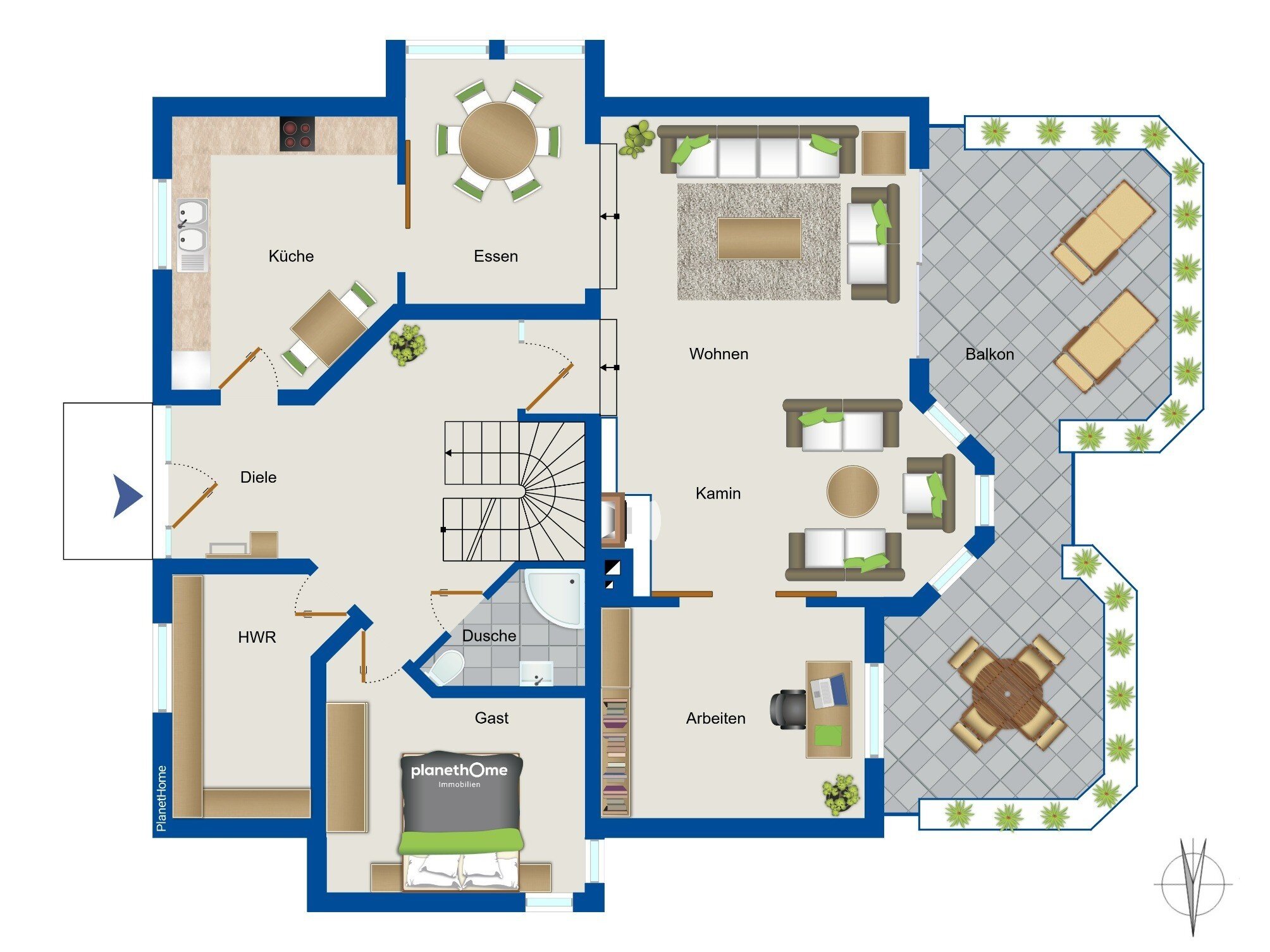 Haus zum Kauf 2.250.000 € 9 Zimmer 330 m²<br/>Wohnfläche 800 m²<br/>Grundstück Im Vogelgesang Speyer 67346