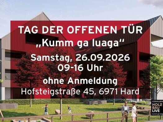 Wohnung zum Kauf - Erstbezug 434.400 € 2 Zimmer 51,8 m² Hard 6971