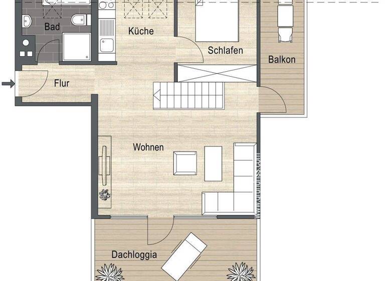 Wohnung zum Kauf 450.000 € 2,5 Zimmer 70 m² Wasserburg Wasserburg (Bodensee) 88142