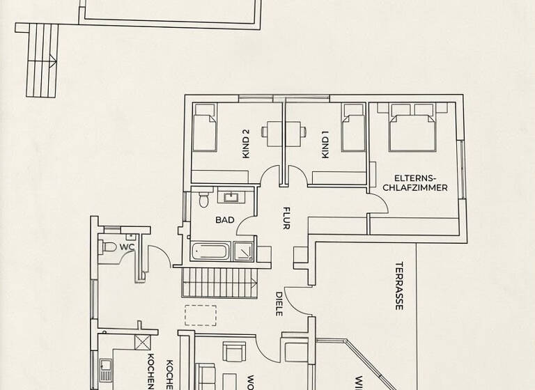 Bungalow zum Kauf 546.000 € 5 Zimmer 182 m² 833 m² Grundstück Oberreichenbach 91097