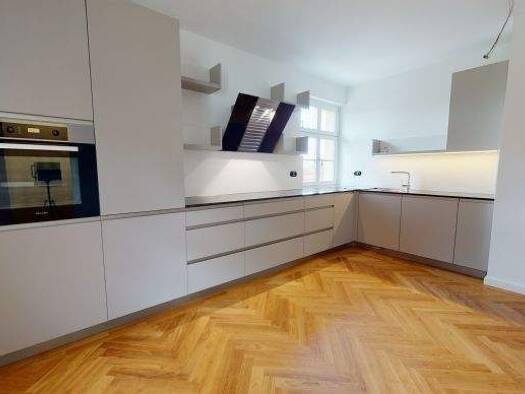 Wohnung zur Miete - Erstbezug 1.639 € 3 Zimmer 117,1 m² 2. Geschoss frei ab sofort Grimmstraße 23 Löbervorstadt Erfurt 99096