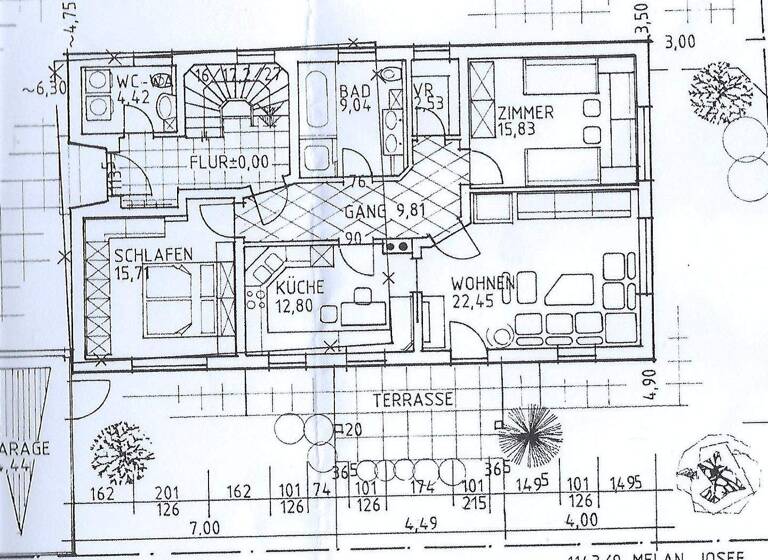 Einfamilienhaus zum Kauf 395.000 € 6 Zimmer 196 m² 424 m² Grundstück frei ab sofort Alzweg 7 Gendorf Burgkirchen an der Alz 84508