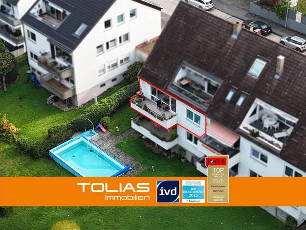 Wohnung zum Kauf 339.000 € 3,5 Zimmer 91,3 m² 2. Geschoss Heumaden Stuttgart 70619