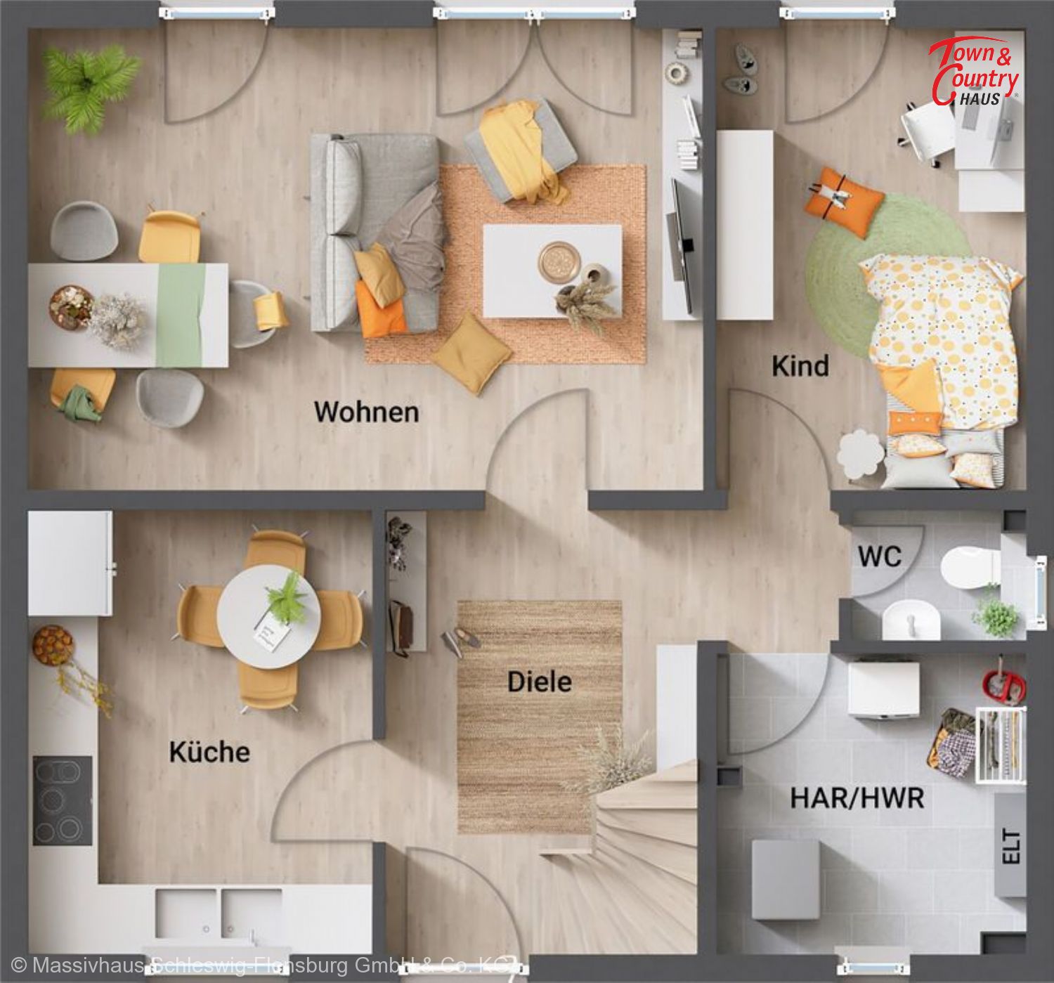 Einfamilienhaus zum Kauf provisionsfrei 333.754 € 4 Zimmer 112,2 m²<br/>Wohnfläche 650 m²<br/>Grundstück Warder 24646