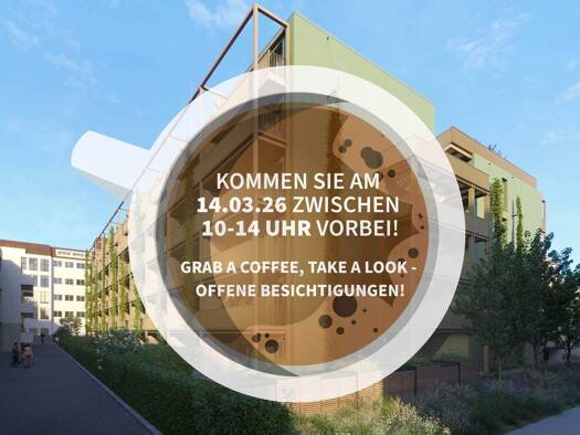 Wohnung zur Miete - Erstbezug 1.155 € 2 Zimmer 57,7 m² 4. Geschoss frei ab sofort Rheinstr. 25a Darmstadt 64353