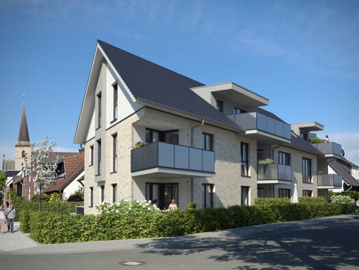 Wohnung zum Kauf - Erstbezug 537.500 € 3 Zimmer 97,7 m² 1. Geschoss Amelsbüren Münster / Amelsbüren 48163