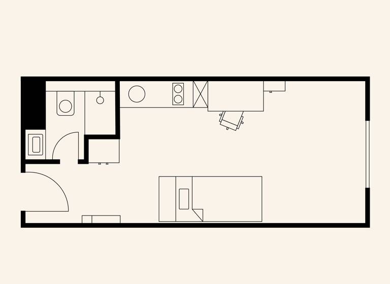 Studio zur Miete 971 € 1 Zimmer 22 m²<br/>Wohnfläche 01.09.2025<br/>Verfügbarkeit Köpenicker Straße 43 Mitte Berlin 10179