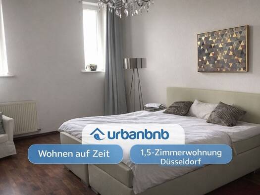 Wohnung zur Miete auf Zeit 1.450 € 1 Zimmer 45 m² frei ab 01.09.2026 Orsoyer Straße Golzheim Stadtbezirk 1 40474