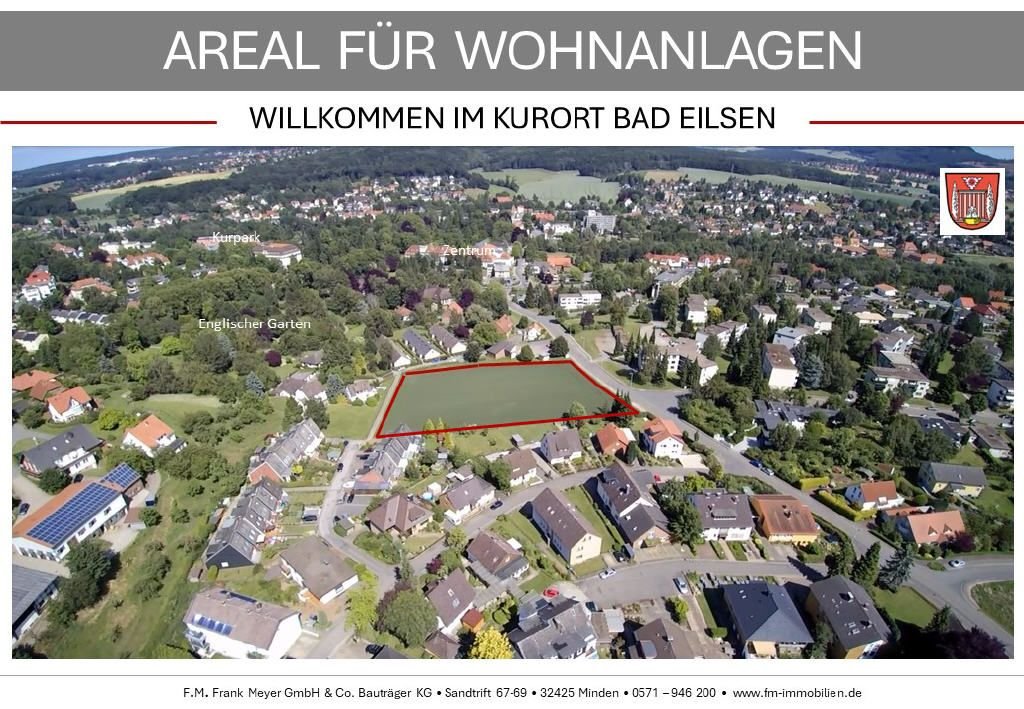 Grundstück zum Kauf 1.250.000 € 8.400 m²<br/>Grundstück Wilhelmstr. Bad Eilsen 31707