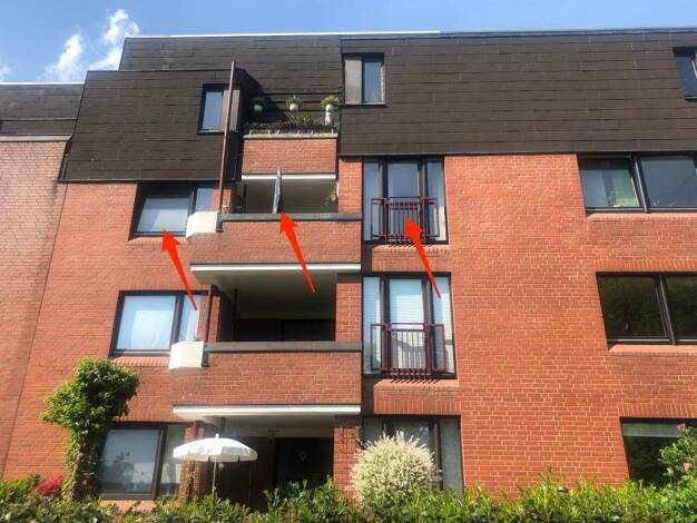 Wohnung zum Kauf provisionsfrei 273.000 € 3,5 Zimmer 107,7 m² 2. Geschoss Ahrensburg 22926