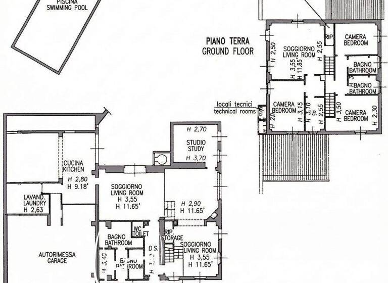 Bauernhaus zum Kauf 1.750.000 € 14 Zimmer 385 m² 57.000 m² Grundstück Cetona 53040