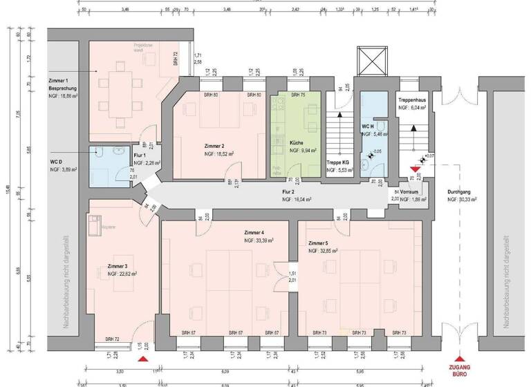 Wohnung zum Kauf 980.000 € 5 Zimmer 164,1 m² EG Prenzlauer Berg Berlin 10439