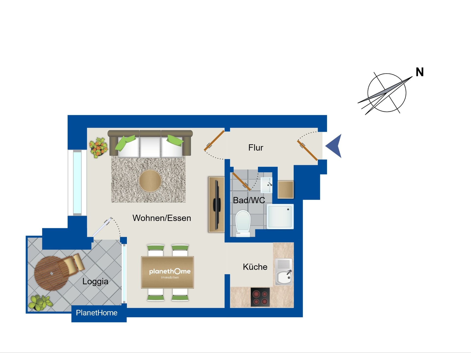 Wohnung zum Kauf 172.000 € 1 Zimmer 32 m²<br/>Wohnfläche Steglitz Berlin 12163