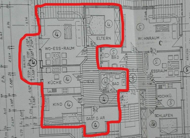 Wohnung zum Kauf provisionsfrei 249.000 € 4 Zimmer 85 m² 1. Geschoss Puderbach 56305
