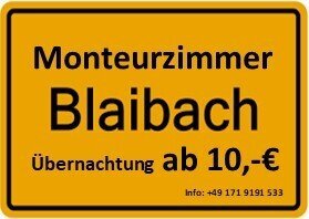 Wohnung zur Miete Wohnen auf Zeit 2 Zimmer 65 m²<br/>Wohnfläche ab sofort<br/>Verfügbarkeit Oberes Dorf 18 Blaibach Blaibach 93476