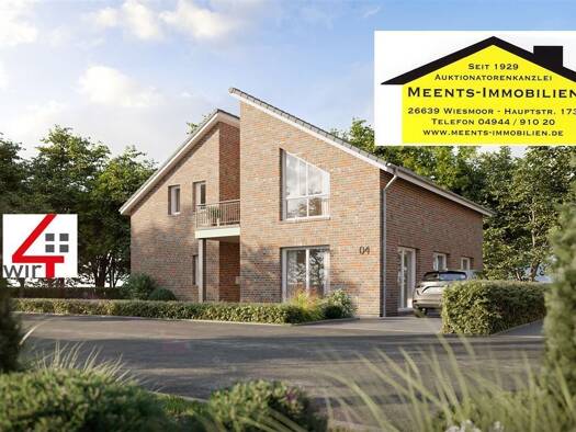 Einfamilienhaus zum Kauf - Erstbezug provisionsfrei 745.000 € 6 Zimmer 222,2 m² 600 m² Grundstück frei ab 01.10.2027 Wiesmoor 26639