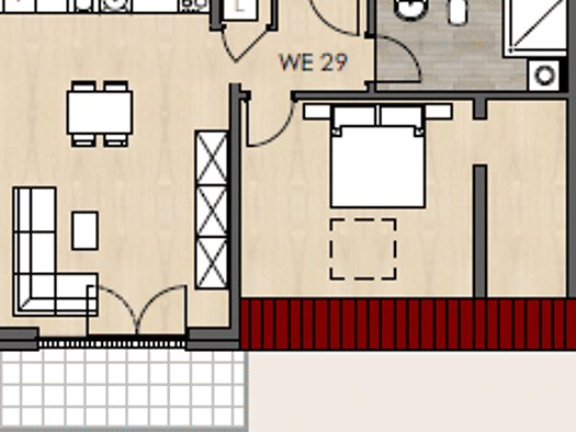 Wohnung zur Miete - Erstbezug 335 € 2 Zimmer 58,8 m² Geschoss 1/3 frei ab sofort Gau-Odernheim Gau-Odernheim 55239