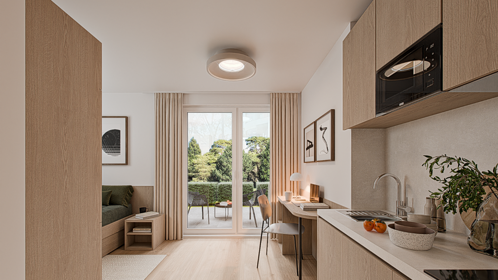 Studio zum Kauf provisionsfrei 209.800 € 1 Zimmer 18,3 m² 2. Geschoss Pasing-Obermenzing München 81247