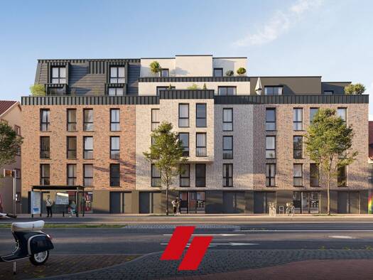 Wohnung zum Kauf - Erstbezug provisionsfrei 415.000 € 2 Zimmer 60,6 m² 4. Geschoss Hastedt Ost 28207