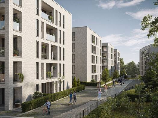 Terrassenwohnung zum Kauf - Neubau provisionsfrei 289.000 € 2 Zimmer 47,1 m² EG frei ab 01.04.2028 Roermonder Straße 76 Aachen 52072