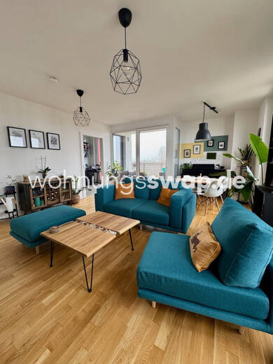 Studio zur Miete Tauschwohnung 1.345 € 3 Zimmer 95 m² 5. Geschoss Neukölln Berlin 12099