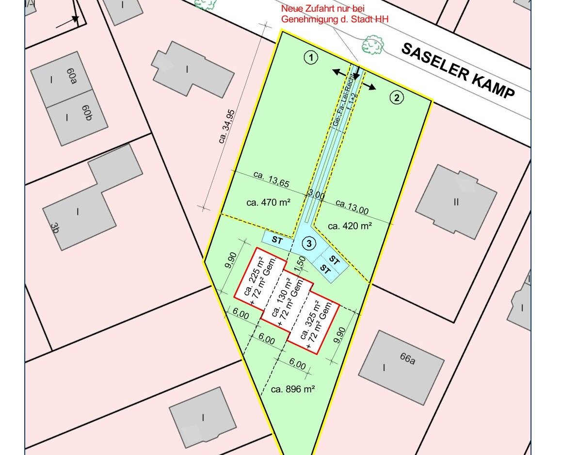 Stadthaus zum Kauf 565.000 € 4 Zimmer 125 m²<br/>Wohnfläche 300 m²<br/>Grundstück Sasel Hamburg 22393