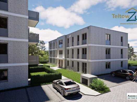 Terrassenwohnung zum Kauf - Erstbezug provisionsfrei 556.400 € 3 Zimmer 98 m² 1. Geschoss Ruhlsdorfer Straße 45 Teltow Teltow 14513