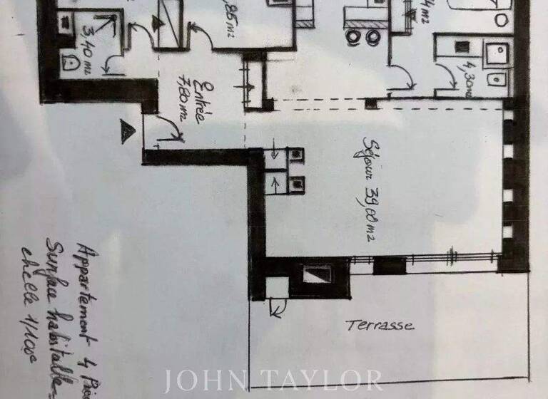 Studio zum Kauf provisionsfrei 1.097.000 € 4 Zimmer 97,1 m² 5. Geschoss Vieille Ville Antibes 06600