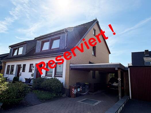 Doppelhaushälfte zum Kauf 379.000 € 4 Zimmer 117 m² 274 m² Grundstück Erichshof Weyhe 28844