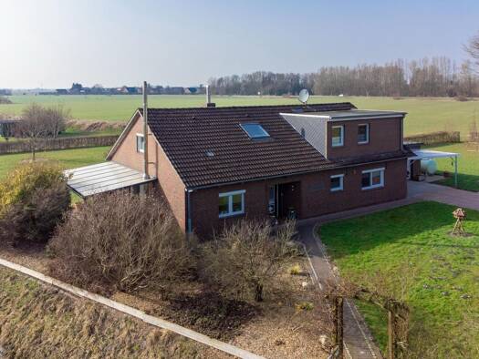 Einfamilienhaus zum Kauf 549.000 € 6 Zimmer 192 m² 5.510 m² Grundstück Larrelt Emden 26723