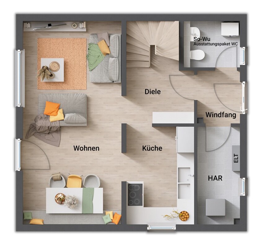 Einfamilienhaus zum Kauf 244.349 € 4 Zimmer 106 m²<br/>Wohnfläche 767 m²<br/>Grundstück Röppisch Gera 07549