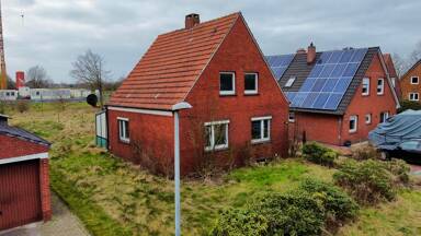 Einfamilienhaus zum Kauf 79.000 € 3 Zimmer 80 m² 807 m² Grundstück Widdelswehr/Jarßum Emden 26725