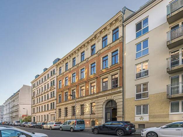 Wohnung zum Kauf provisionsfrei 435.000 € 4 Zimmer 87 m² 3. Geschoss frei ab 01.06.2026 Körnerstraße 46 Zentrum-Süd Leipzig 04107