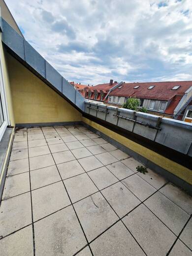 Wohnung zur Miete 670 € 2 Zimmer 60 m² 5. Geschoss frei ab sofort Glockenhof Nürnberg 90461