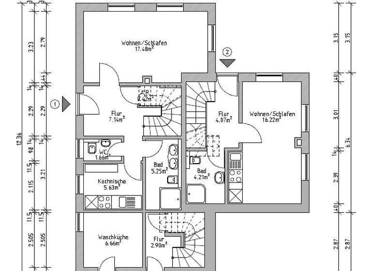 Mehrfamilienhaus zum Kauf 449.000 € 7 Zimmer 94 m² 464 m² Grundstück Wyk auf Föhr 25938