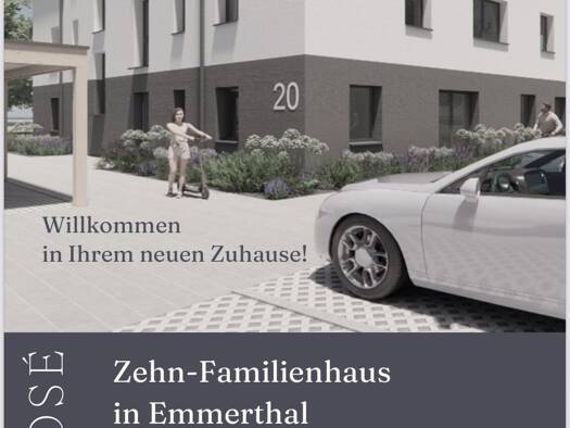 Wohnung zur Miete - Erstbezug 810 € 3 Zimmer 73 m² 2. Geschoss frei ab 01.11.2025 Valentinistraße 20 Kirchohsen Emmerthal 31860
