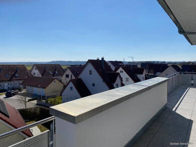 Penthouse zur Miete - Neubau 500 € 2 Zimmer 61,4 m² 3. Geschoss Altenmünster - östlich I Crailsheim 74564
