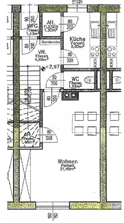 Wohnung zur Miete 679 € 3 Zimmer 76,1 m²<br/>Wohnfläche EG<br/>Geschoss ab sofort<br/>Verfügbarkeit Markt 22 Hofkirchen im Mühlkreis 4142