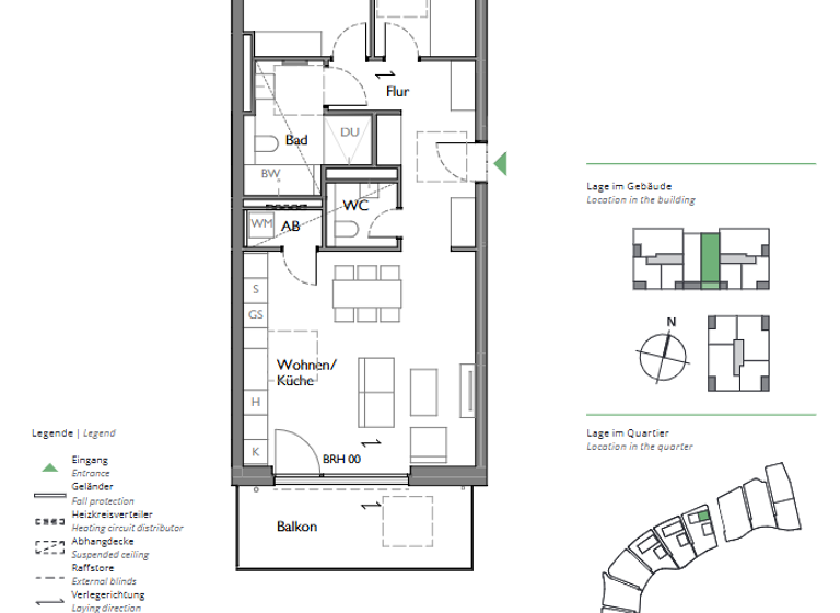 Wohnung zum Kauf - Erstbezug provisionsfrei 399.000 € 3 Zimmer 80,7 m² 2. Geschoss Naunhof 04683