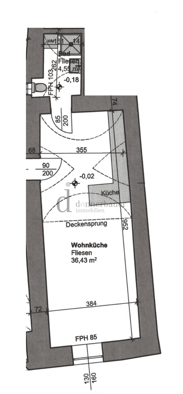 Wohnung zur Miete 435 € 1 Zimmer 41 m²<br/>Wohnfläche EG<br/>Geschoss Mautern an der Donau 3512