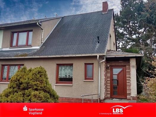 Doppelhaushälfte zum Kauf 173.000 € 5 Zimmer 115 m² 469 m² Grundstück Plauen 08527