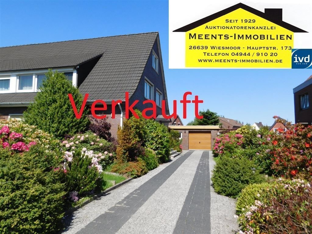 Doppelhaushälfte zum Kauf 179.000 € 5 Zimmer 135 m²<br/>Wohnfläche 648 m²<br/>Grundstück Wiesmoor Wiesmoor 26639