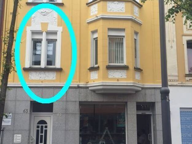 Bürofläche zur Miete provisionsfrei 395 € 1 Zimmer 9,2 m² Bürofläche Frankfurter Straße 63 Hennef Hennef (Sieg) 53773