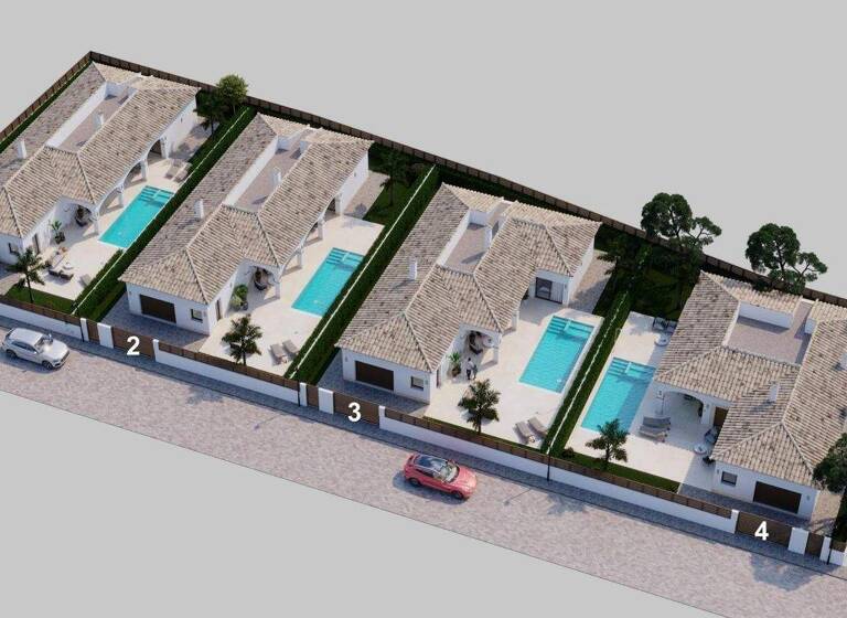 Villa zum Kauf provisionsfrei 809.950 € 4 Zimmer 159 m² 502 m² Grundstück Calle de las Palmas, 29 Lo Pagan 30740