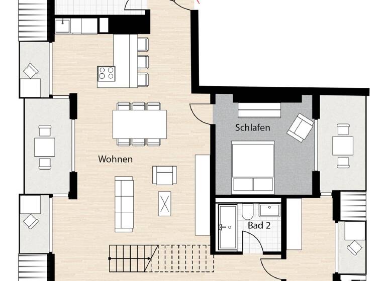 Wohnung zur Miete 4.500 € 5 Zimmer 133 m²<br/>Wohnfläche Winsstraße 31 Prenzlauer Berg Berlin 10405