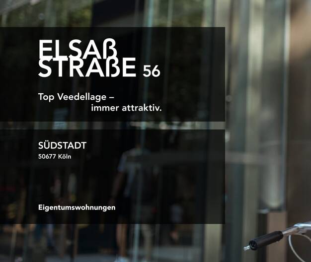 Wohnung zum Kauf provisionsfrei 255.000 € 1 Zimmer 37,1 m² EG frei ab sofort Neustadt - Süd Köln 50677